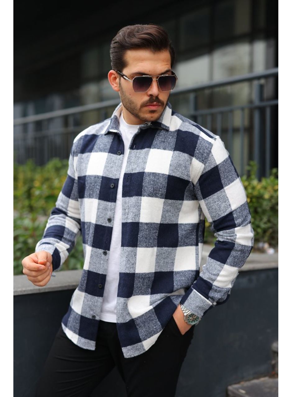 Erkek Ekose Desenli Oduncu Gömlek