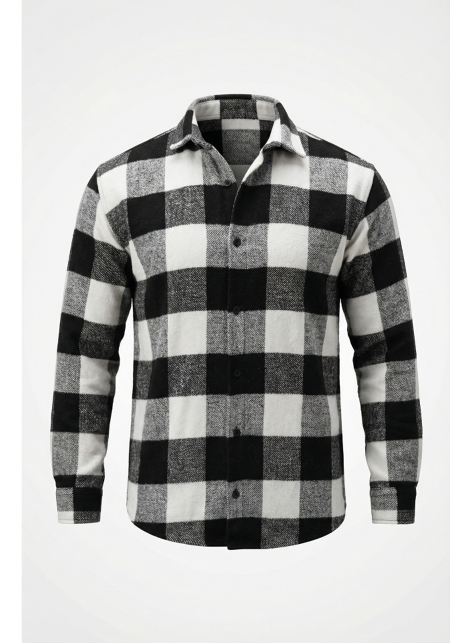 Erkek Ekose Desenli Oduncu Gömlek