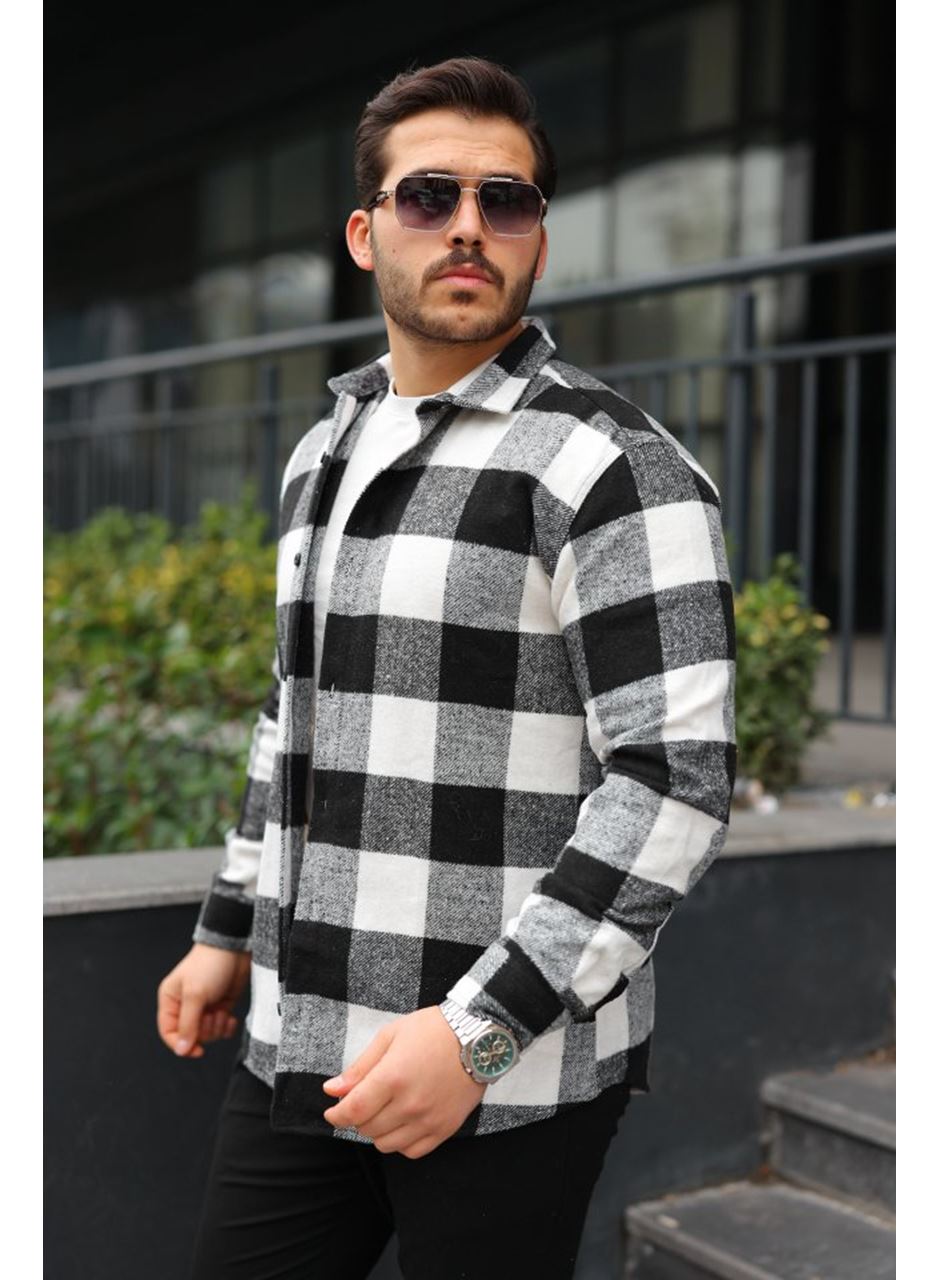 Erkek Ekose Desenli Oduncu Gömlek
