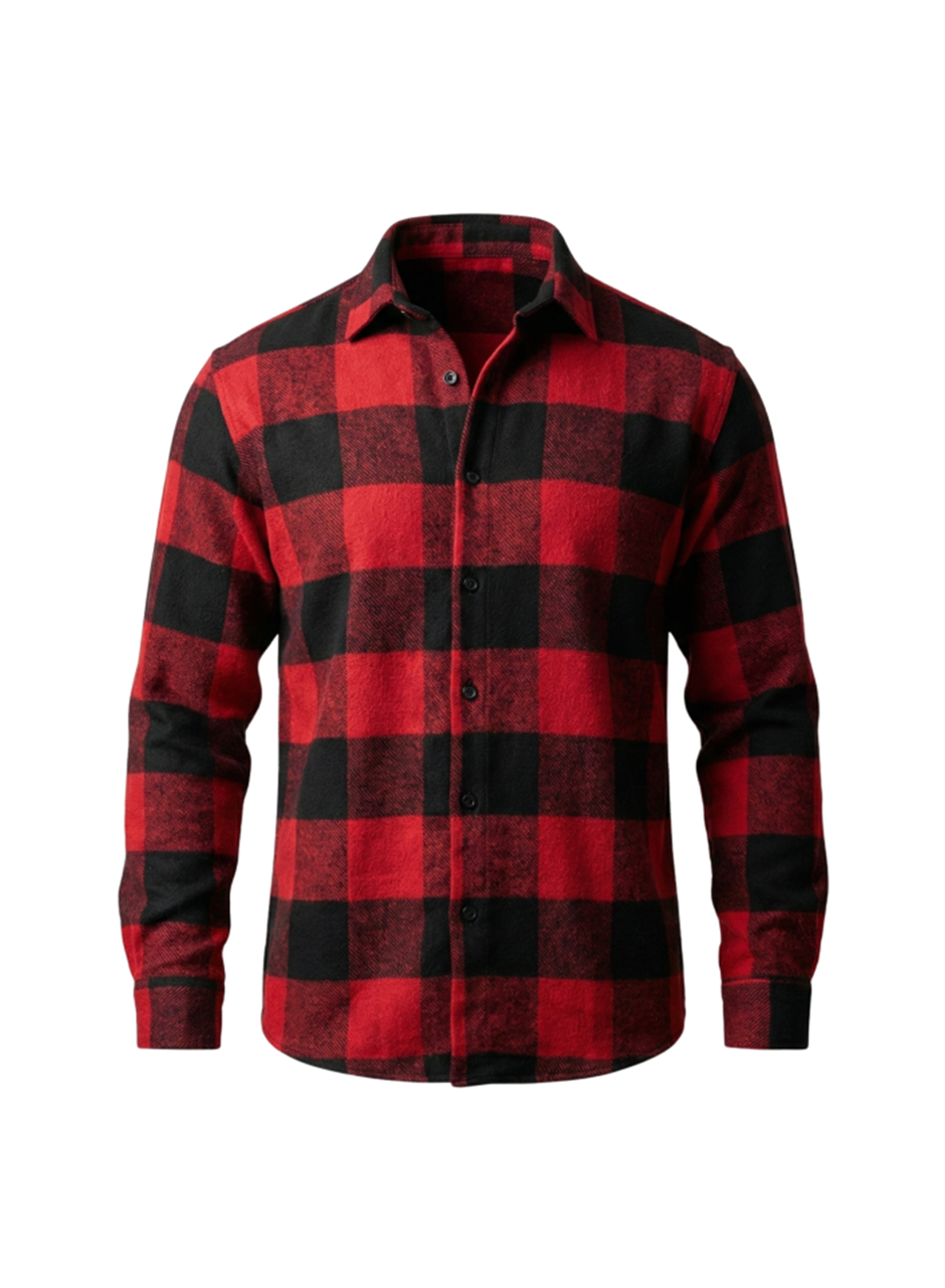 Erkek Ekose Desenli Oduncu Gömlek