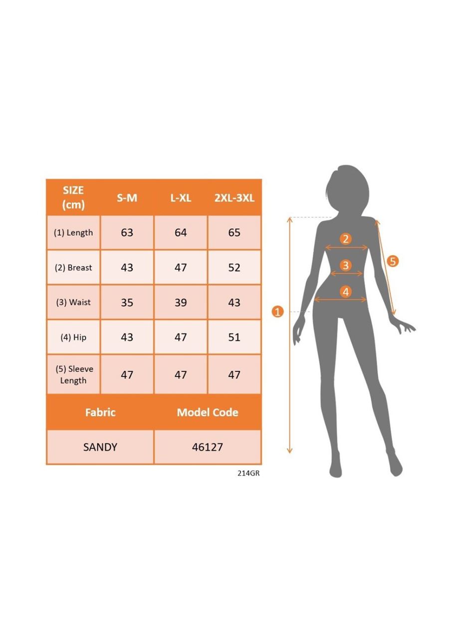 Kadın Truvakar Kollu Kruvaze Yakalı Simli Sandy Bluz