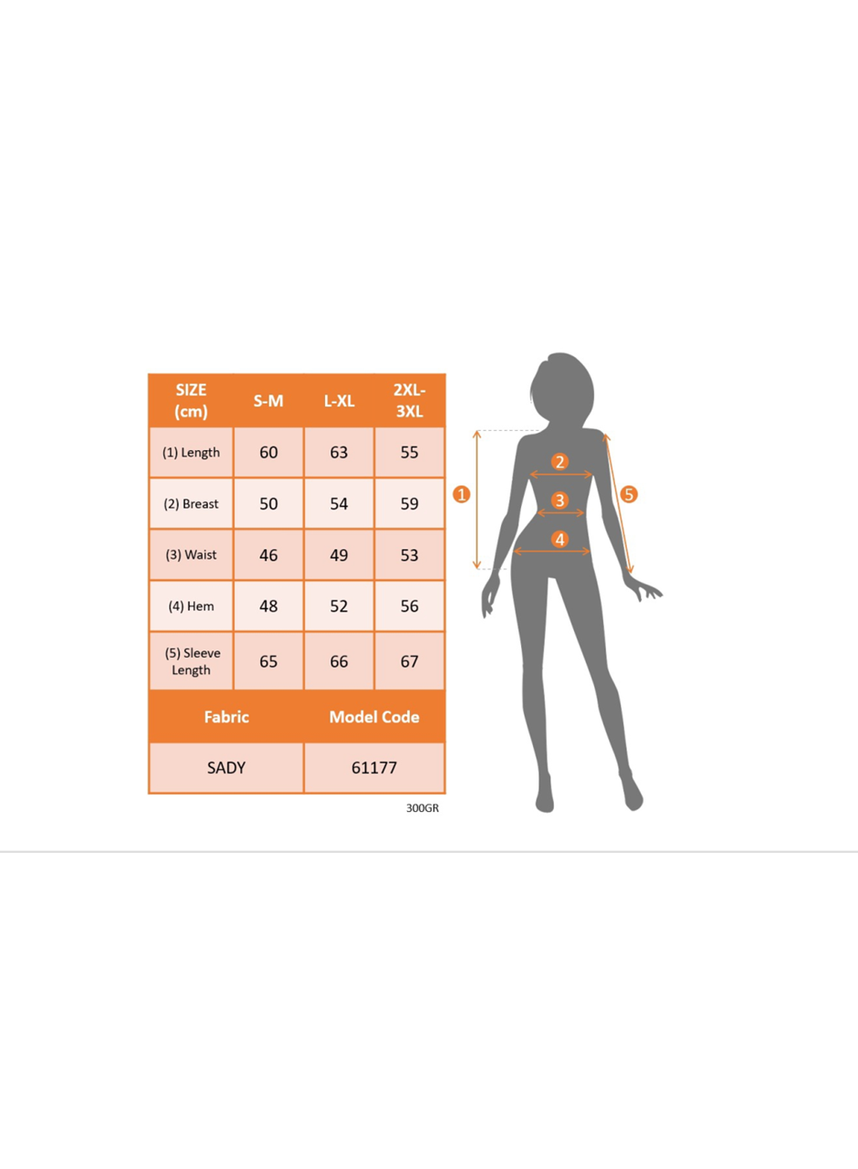 Kadın Uzun Kollu Dökümlü Kruvaze Yaka Kol Ucu Gipeli Sandy Bluz