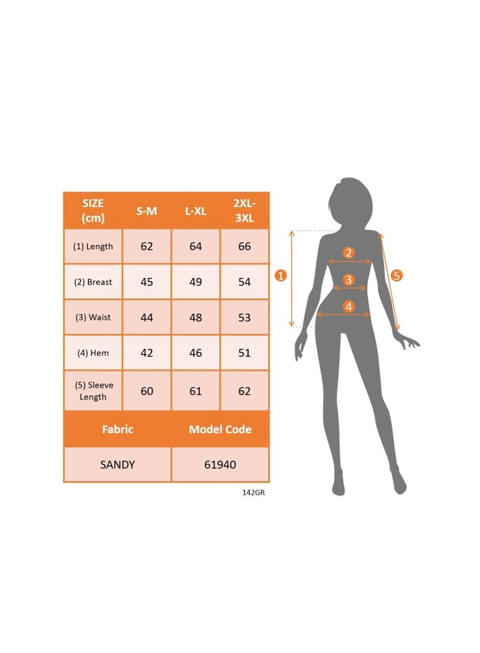 Kadın Uzun Kollu Bisiklet Yaka Kollar Puantiyeli Tül Detaylı Sandy Bluz