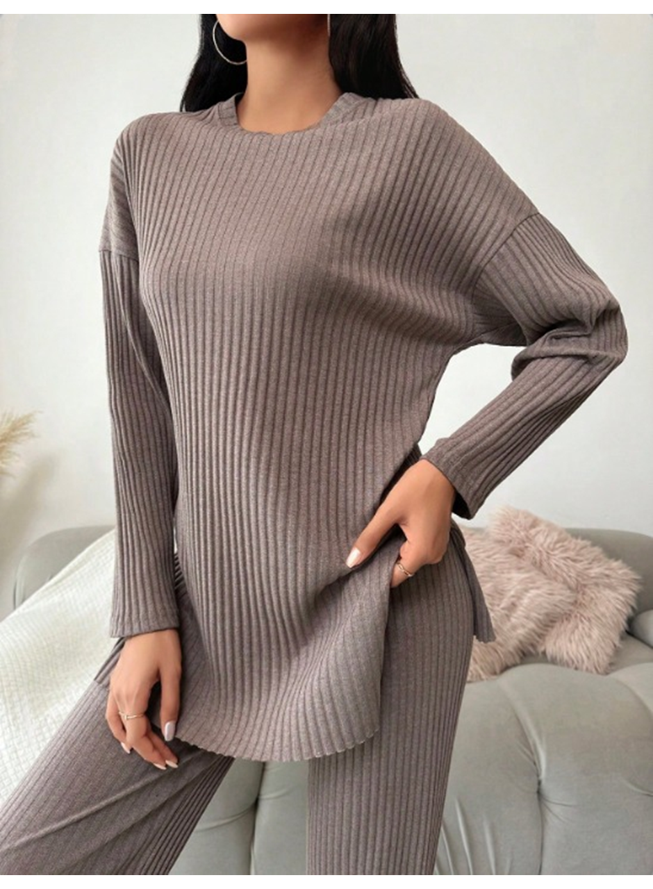 Kadın Uzun Kollu Kaşkorseikili Takım