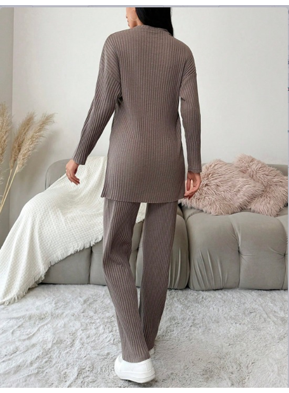 Kadın Uzun Kollu Kaşkorseikili Takım