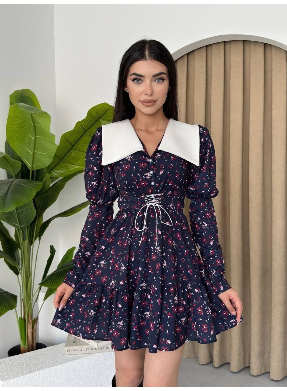 Dreamy İp Detaylı Mini Elbise