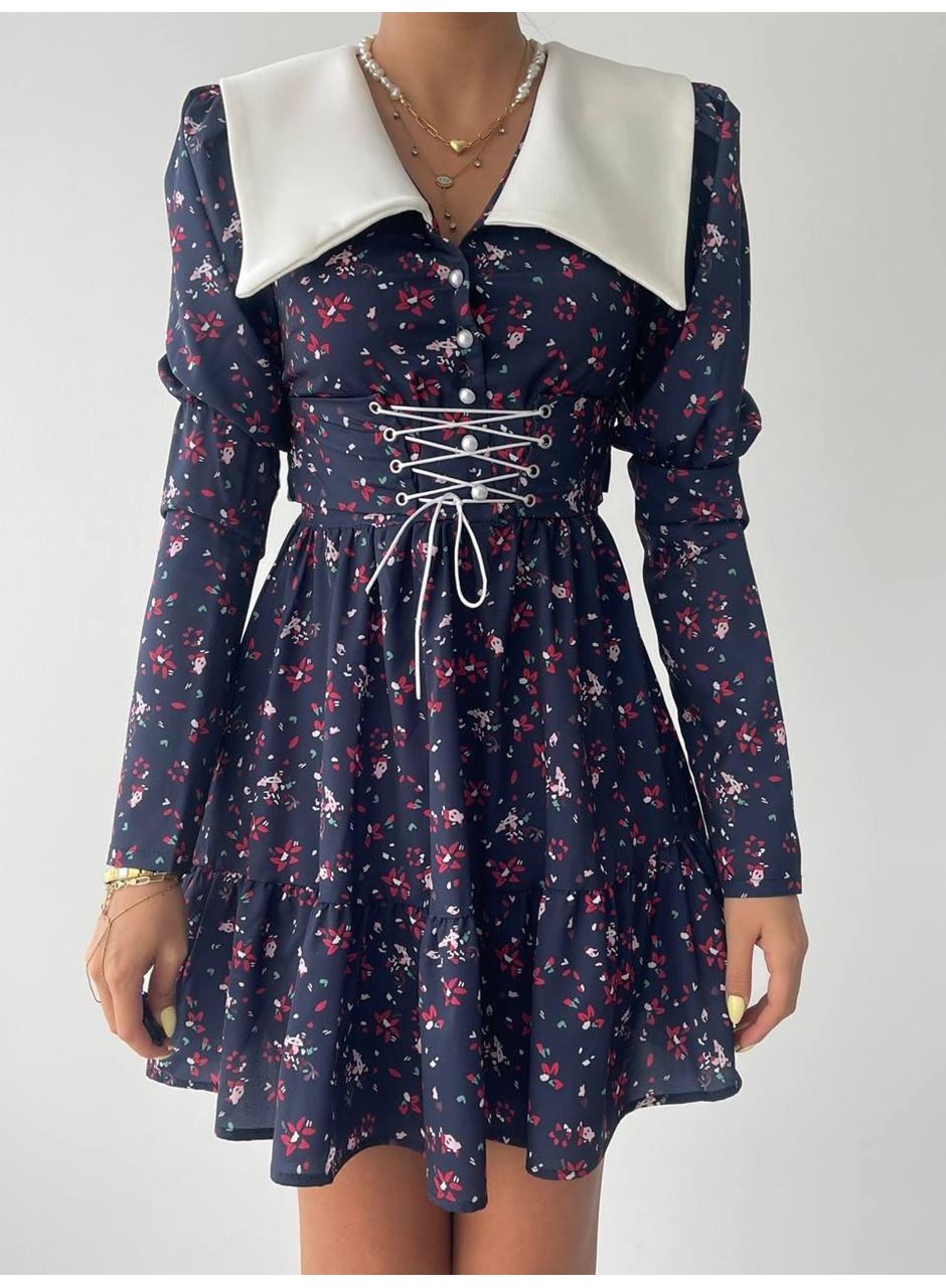 Dreamy İp Detaylı Mini Elbise