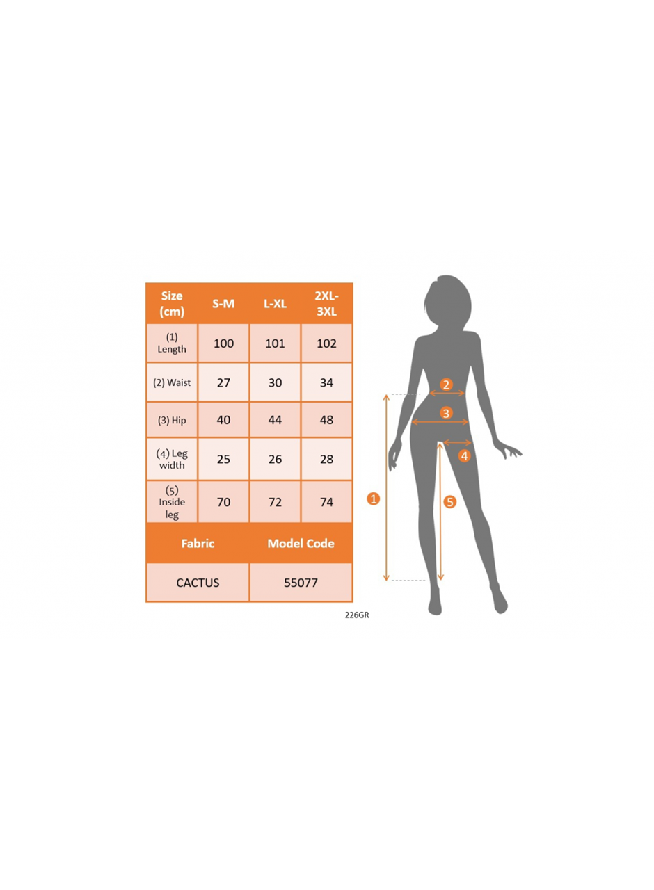 Kadın Yüksek Bel Toparlayıcı Kaktüs Tayt