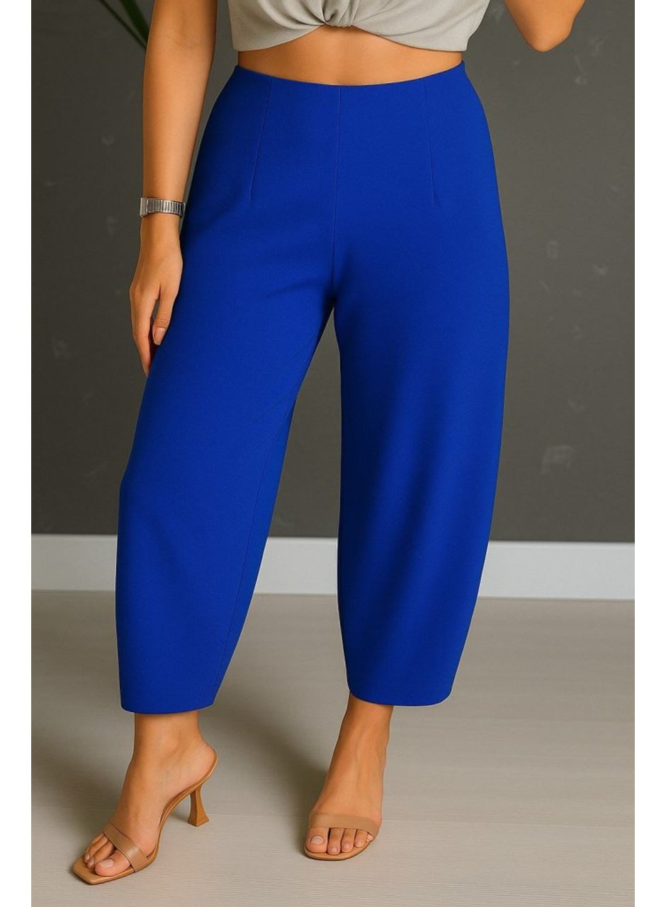 Kadın Yüksek Bel Krep Pantolon