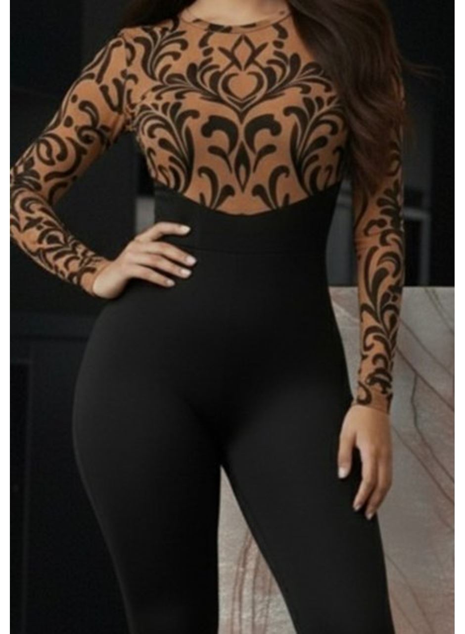 Kadın Siyah Krep Kumaş Pantolon