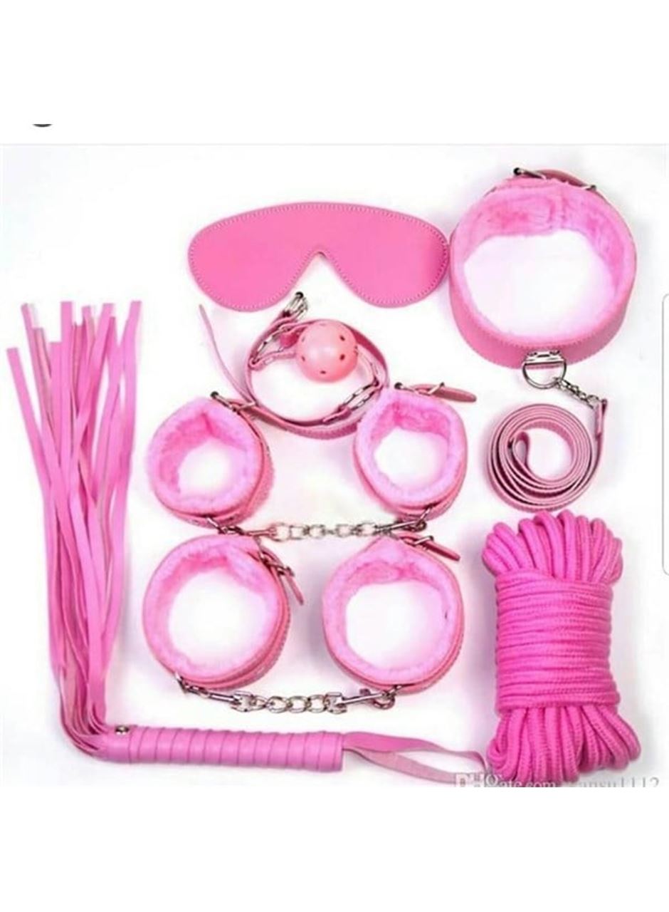 Grinin 50 Tonu Fantazi Kelepçe Kırbaç Seti