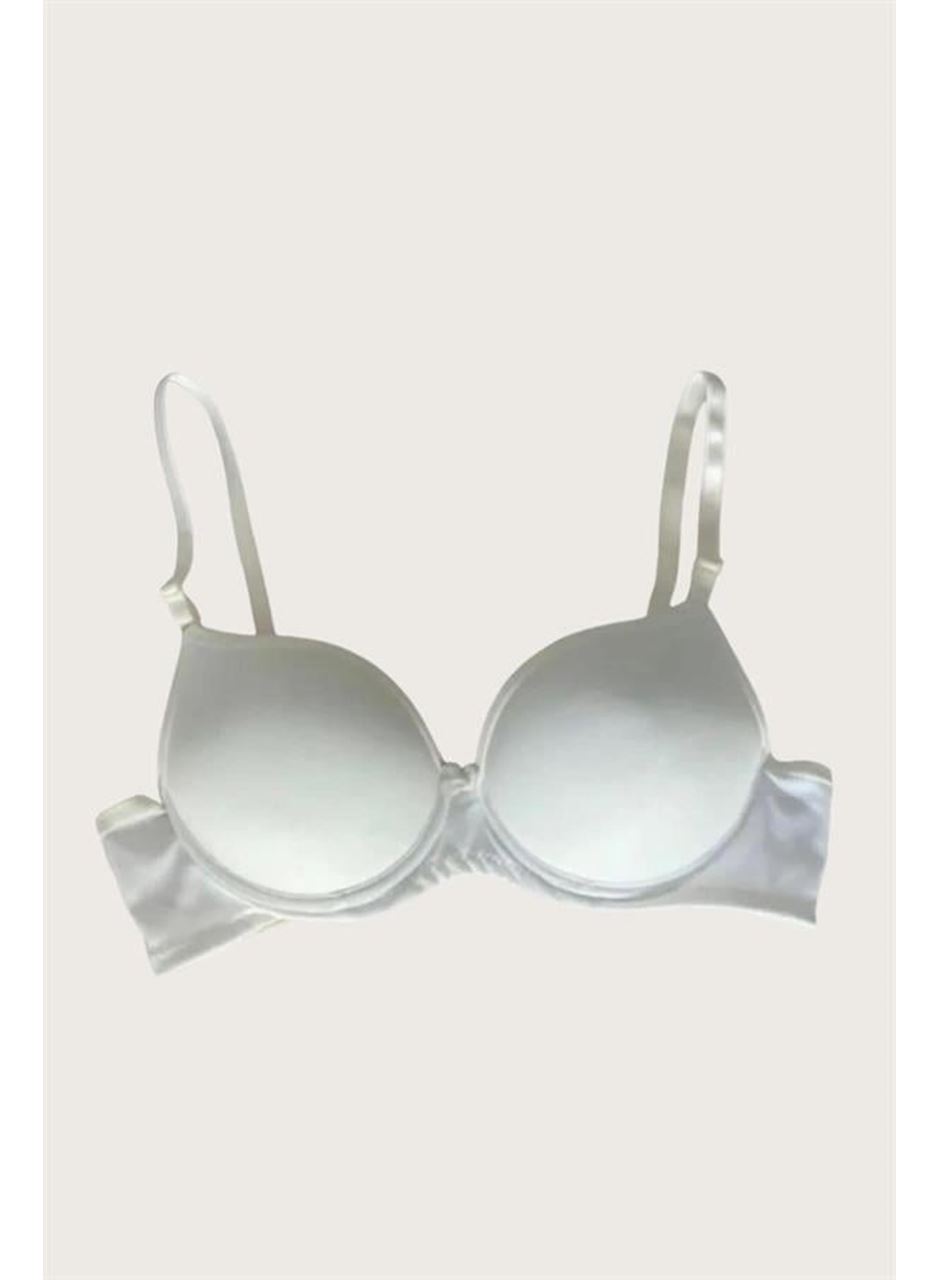 Mikro Kumaş İçi Boş Balenli Günlük Tek Desteksiz Sütyen