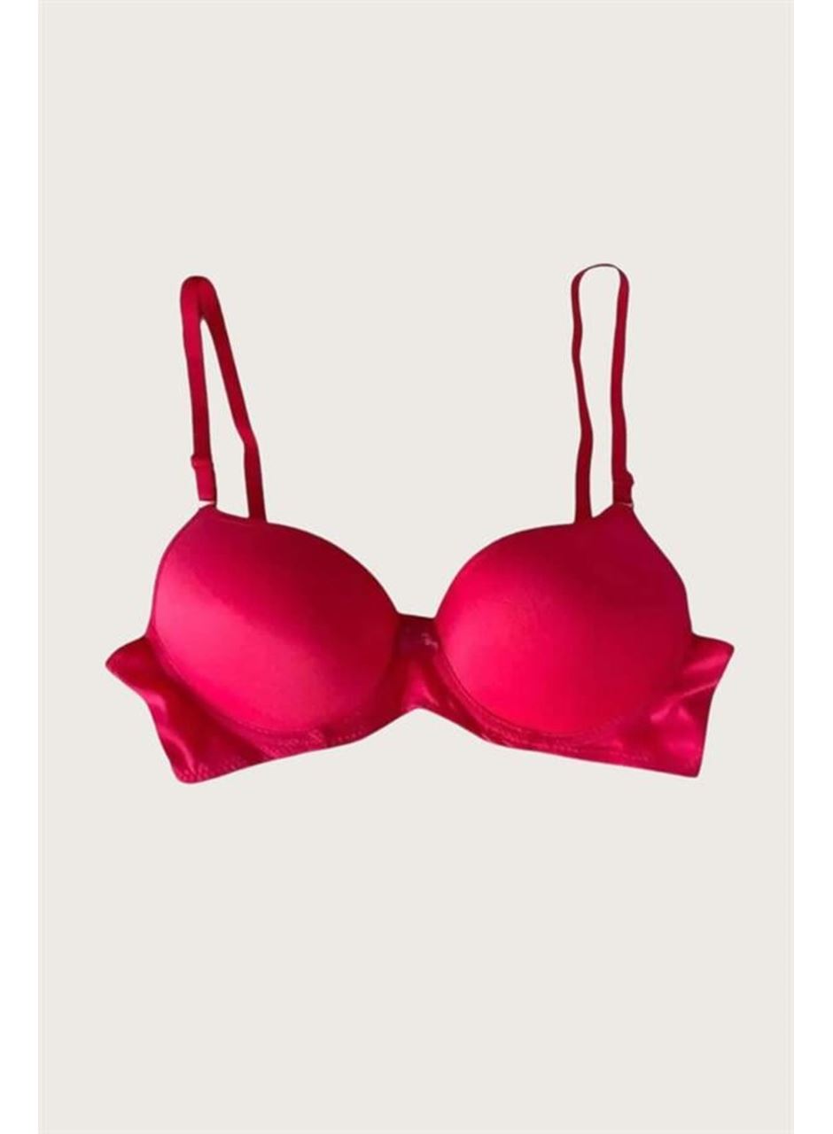 Mikro Kumaş İçi Boş Balenli Günlük Tek Desteksiz Sütyen