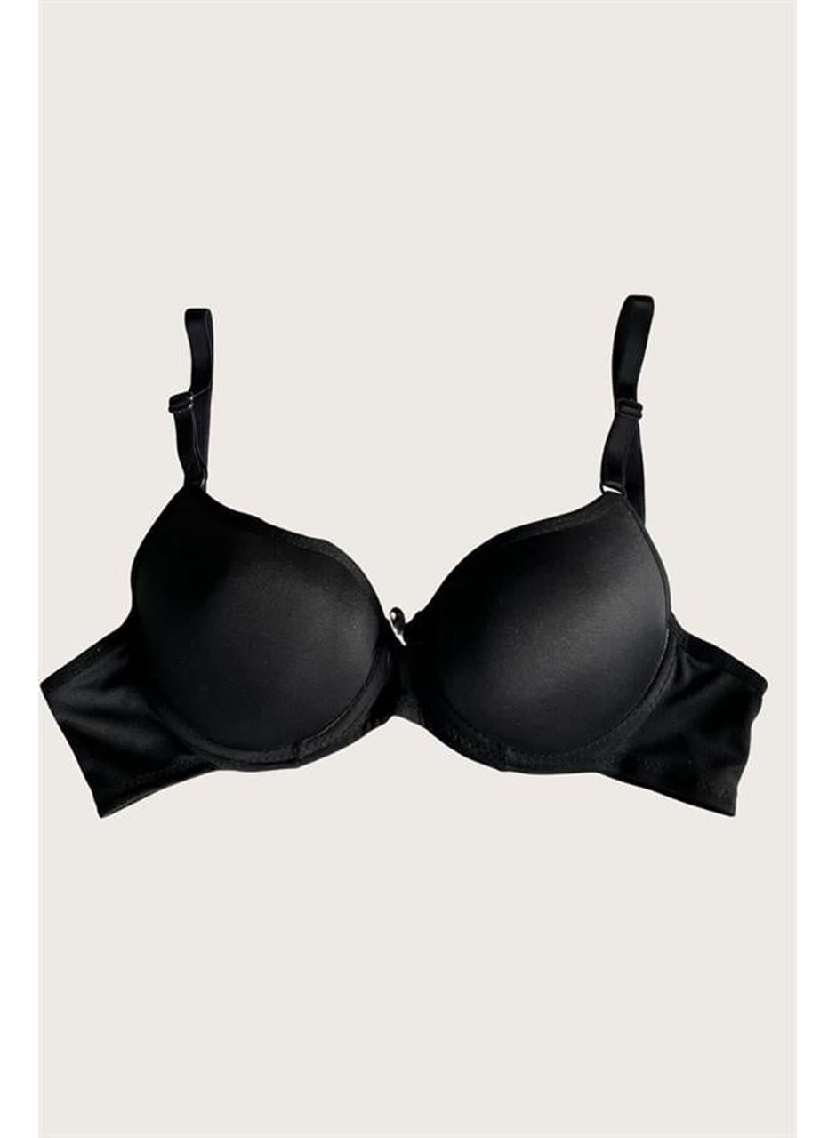 Mikro Kumaş İçi Boş Balenli Günlük Tek Desteksiz Sütyen