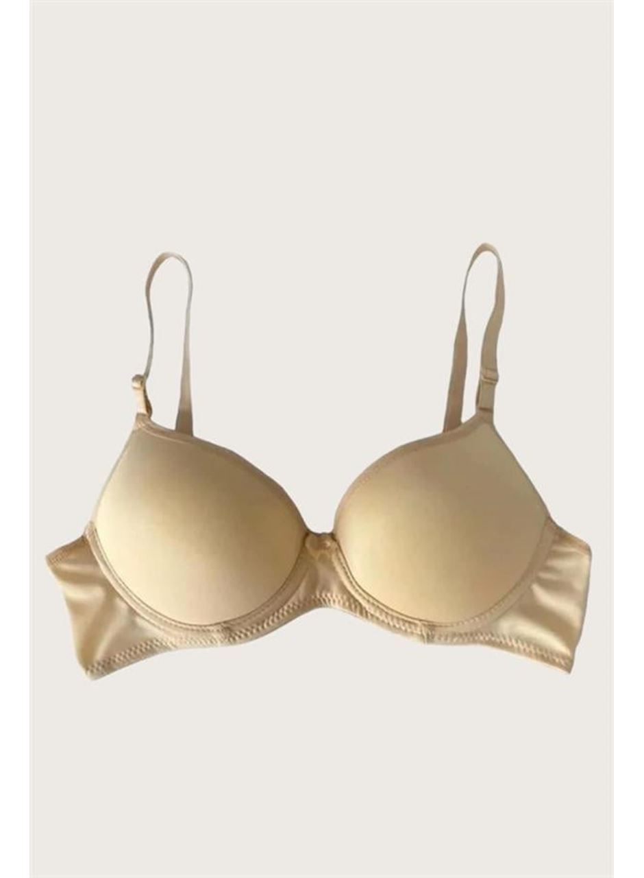 Mikro Kumaş İçi Boş Balenli Günlük Tek Desteksiz Sütyen