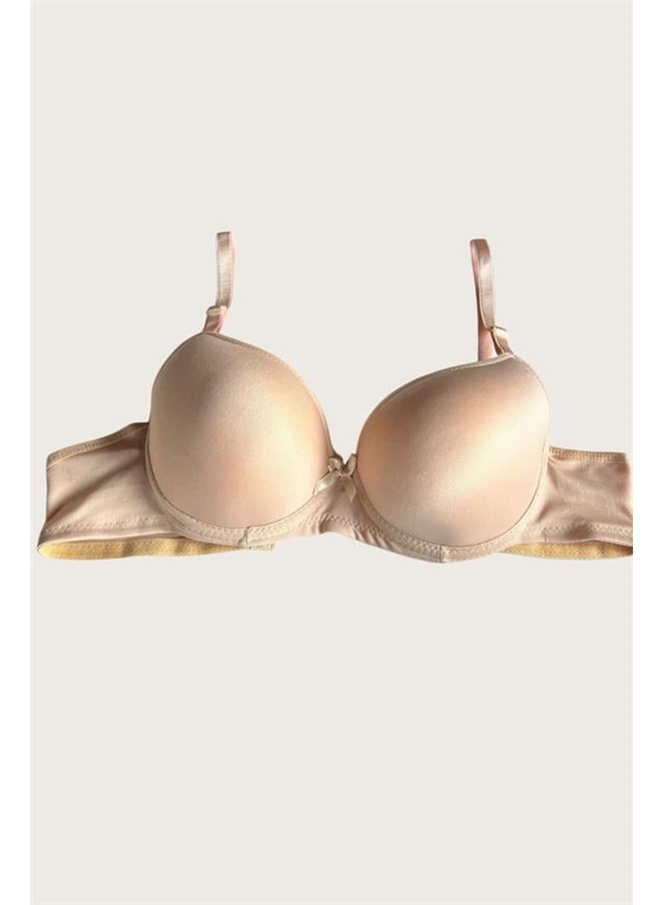 Mikro Kumaş İçi Boş Balenli Günlük Tek Desteksiz Sütyen