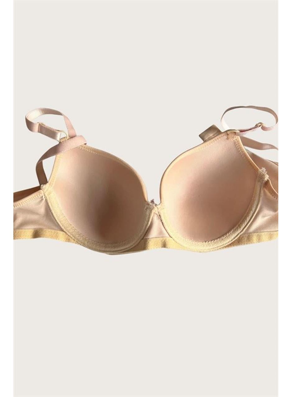 Mikro Kumaş İçi Boş Balenli Günlük Tek Desteksiz Sütyen