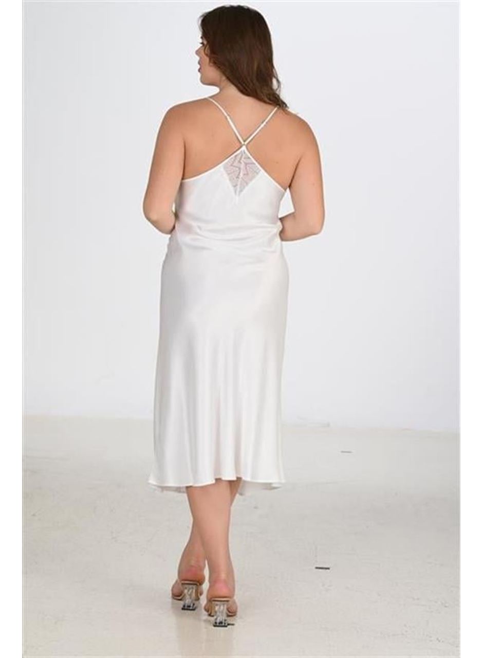 2li Ekru Sabahlık Takımı Bigsize 6224