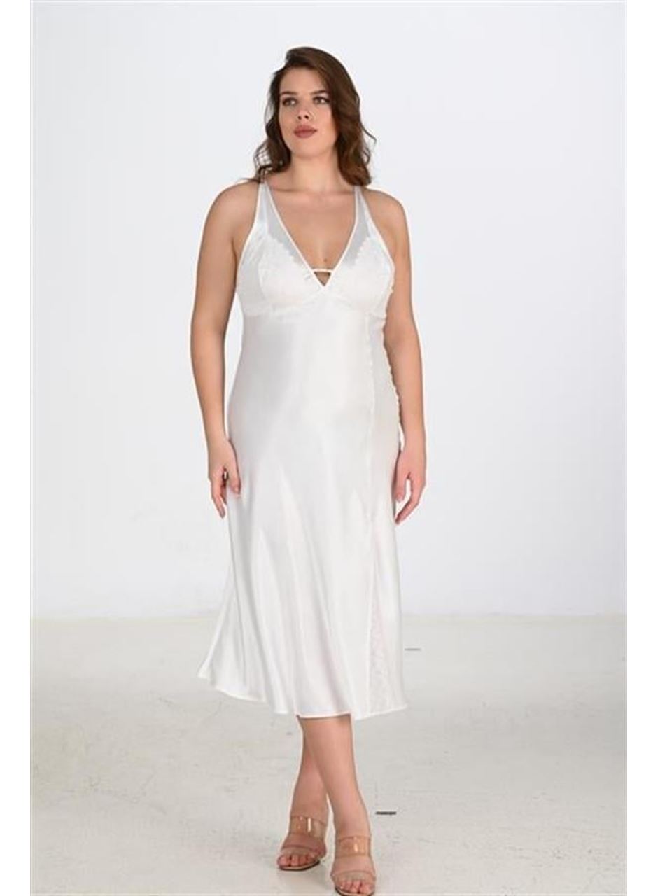 2li Ekru Sabahlık Takımı Bigsize 6224