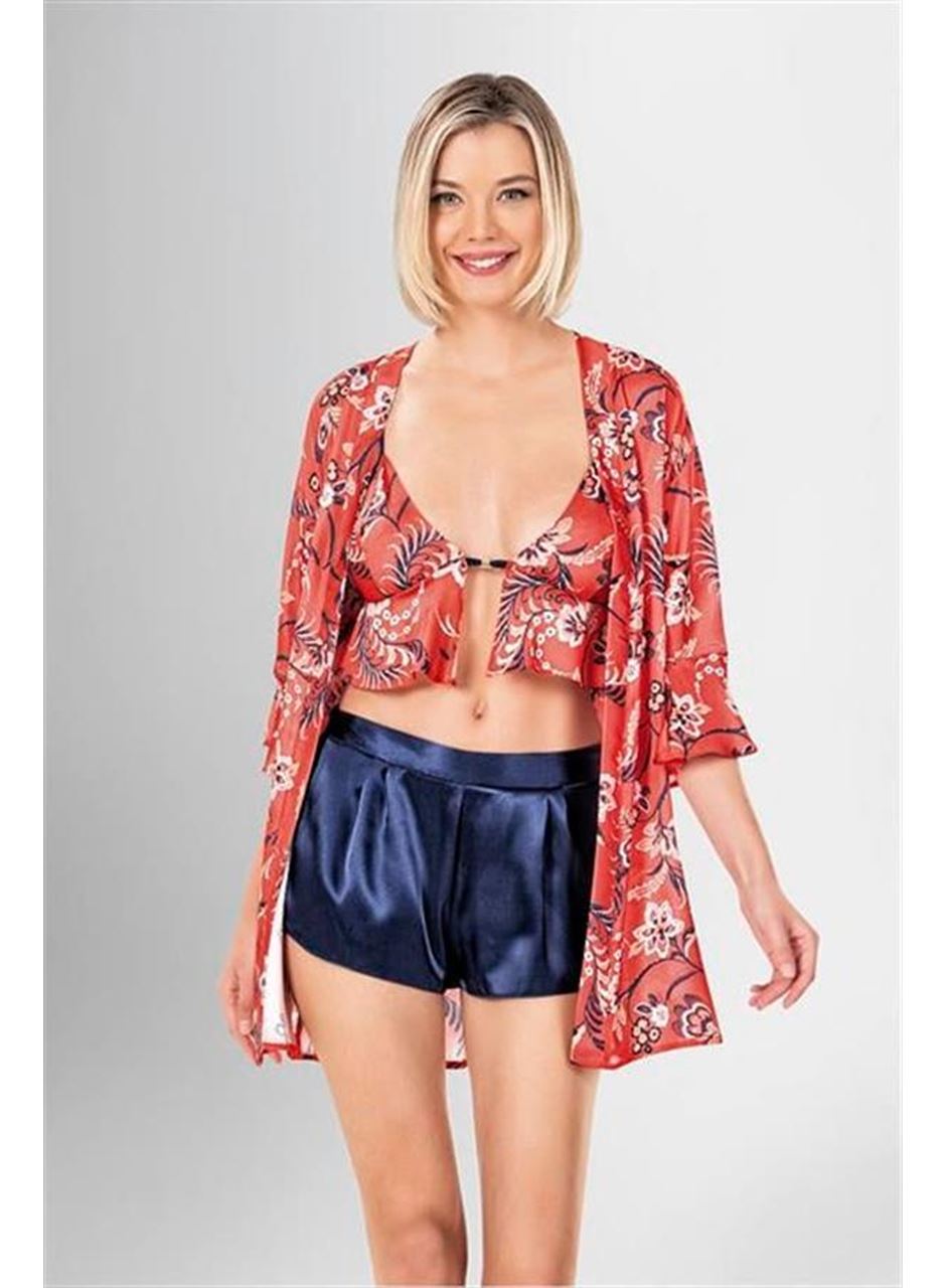 3'lü Şort Takımı Desenli