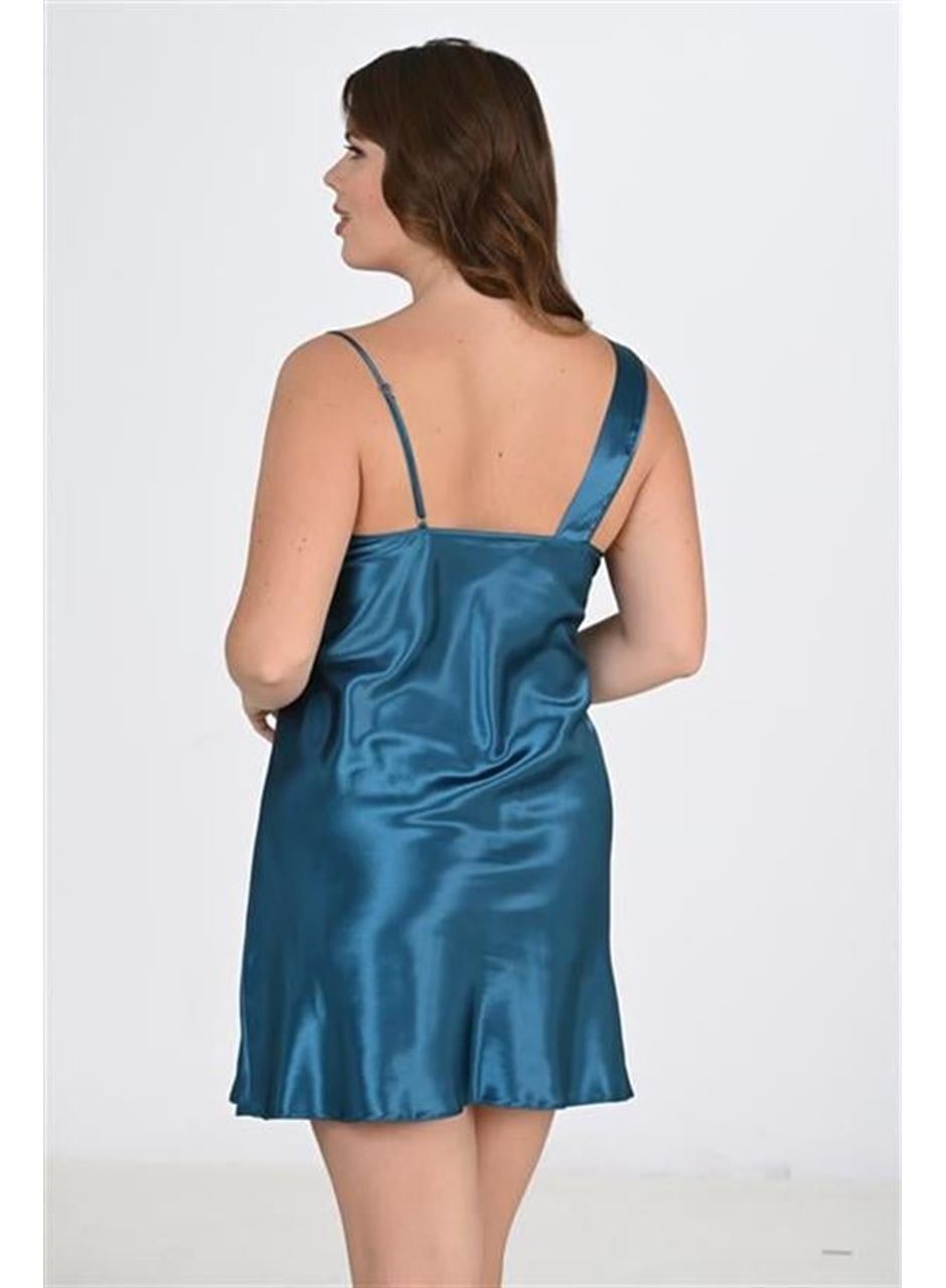 Büyük Beden 2li Petrol Sabahlık Takımı Bigsize 6206