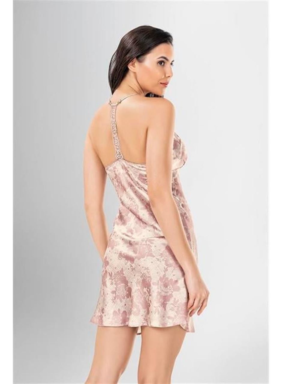 2 li Kısa Sabahlık Takımı Desenli