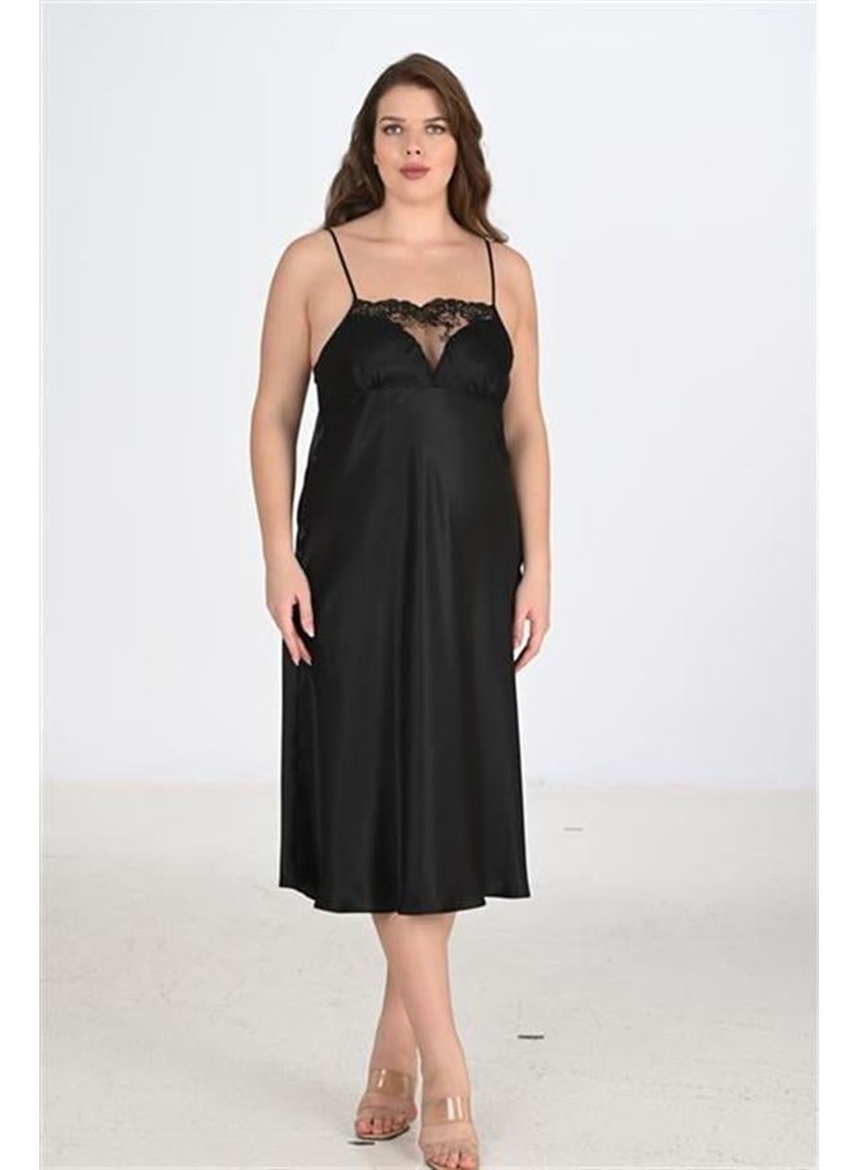 2li Siyah Sabahlık Takımı Bigsize 6221