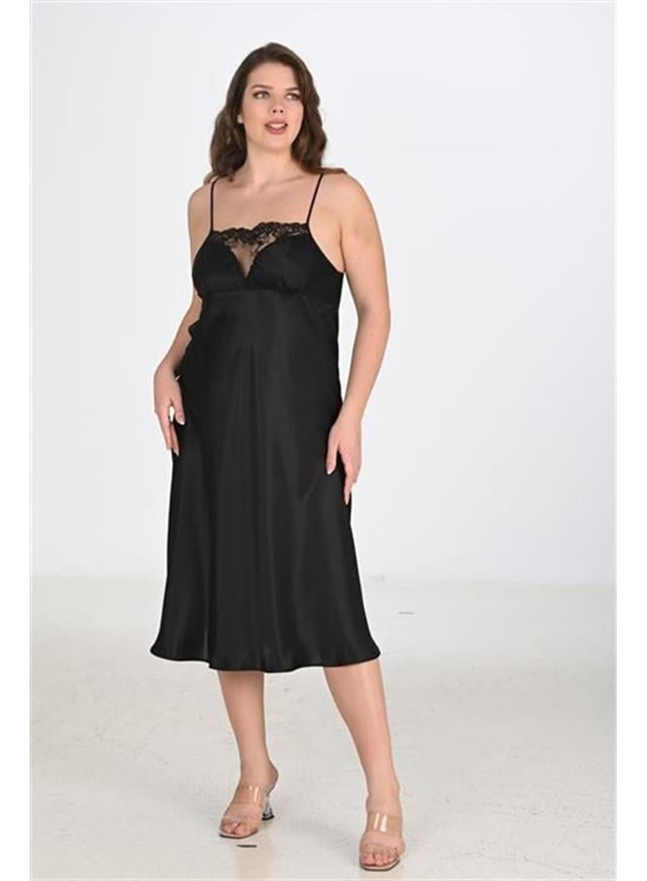 2li Siyah Sabahlık Takımı Bigsize 6221