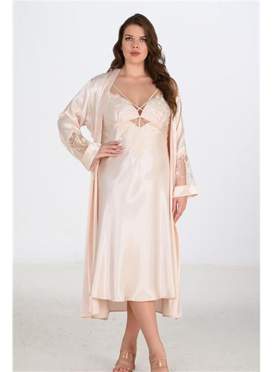 2li Fildişi Sabahlık Takımı Bigsize 6222