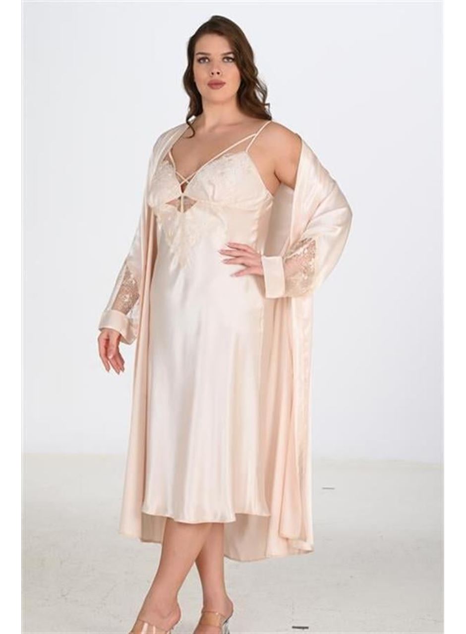 2li Fildişi Sabahlık Takımı Bigsize 6222