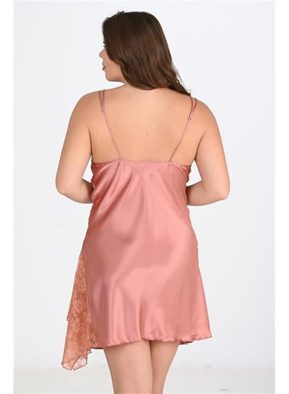 Büyük Beden Bakır Gecelik  2109