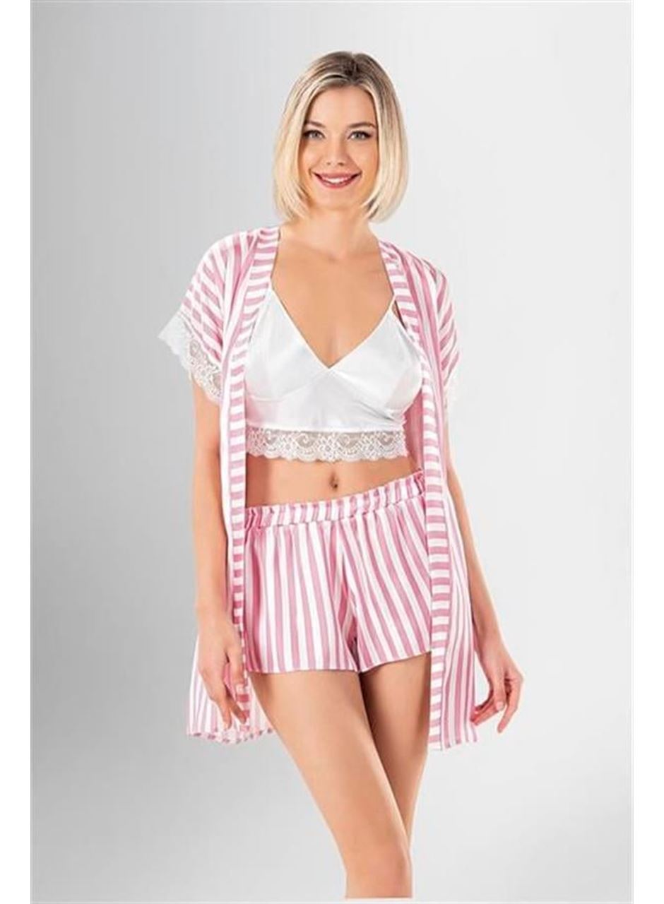 3'lü Şort Takımı Desenli