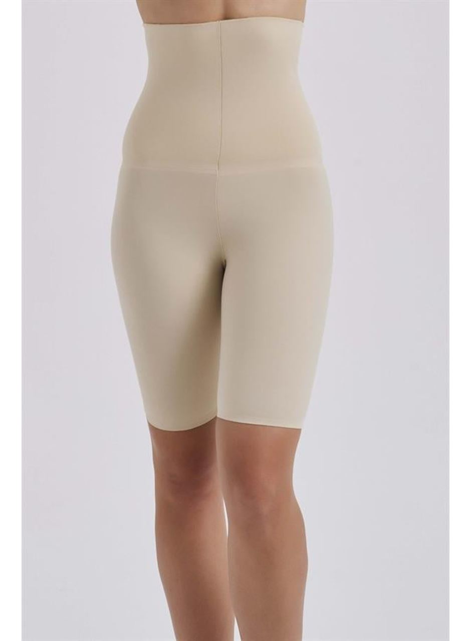 4007 Poliyamid Lazer Kesim Göbek Toparlayıcı Short