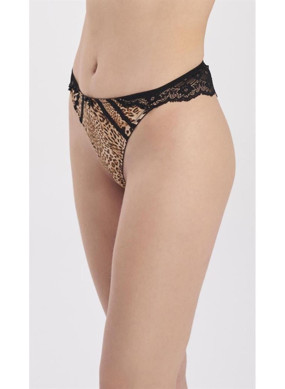 MOONLIGHT 3209 LEOPAR DESENLİ STRİNG