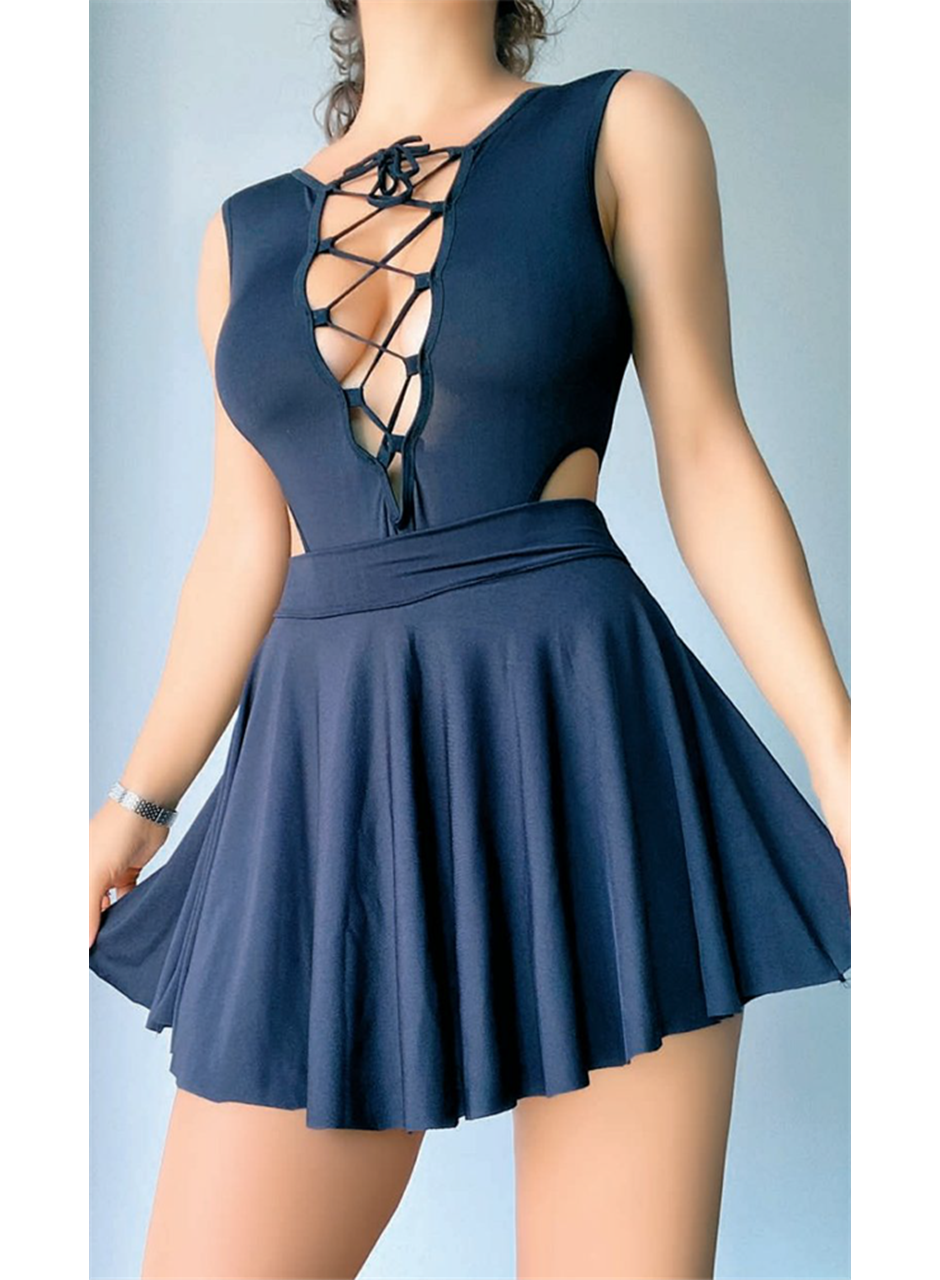 Etek Aparatlı Fantazi Body