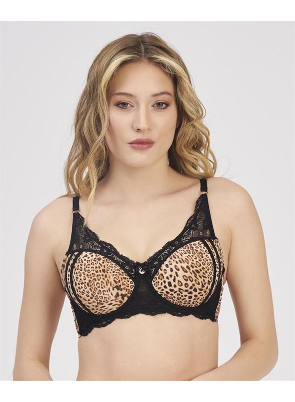 MOONLIGHT 2209 BALENLİ DESTEKSİZ LEOPAR SÜTYEN