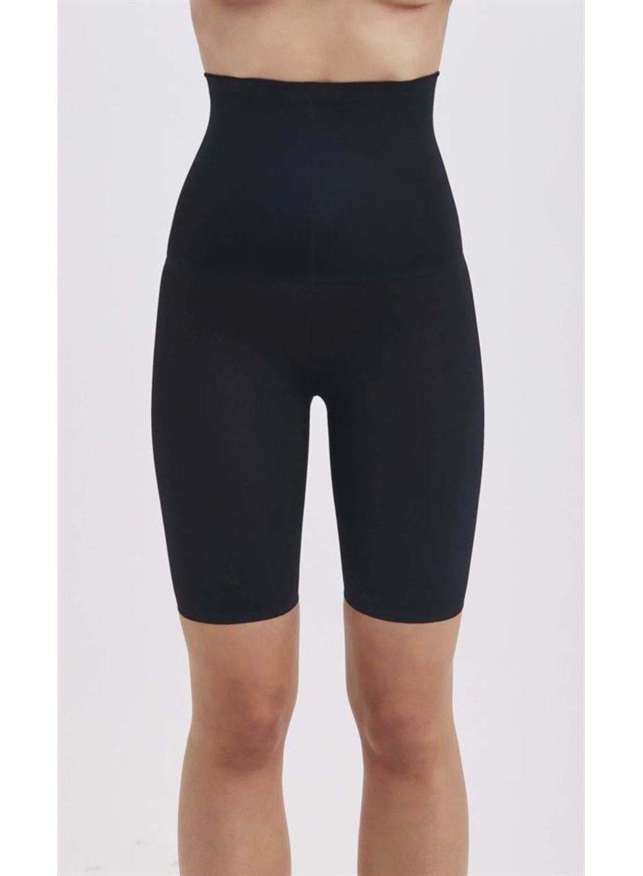 4007 Poliyamid Lazer Kesim Göbek Toparlayıcı Short