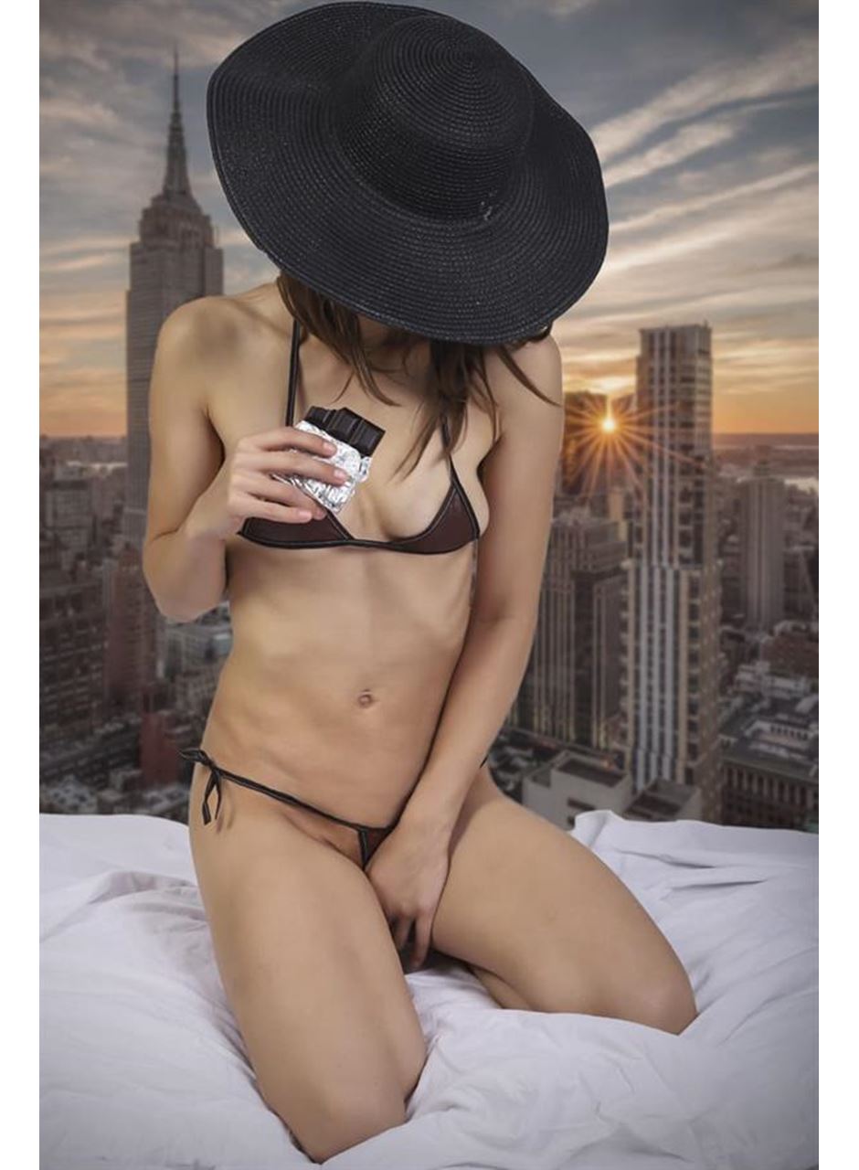 Fantezi Tüketilebilen Yenilebilir Çikolatalı Aromalı İç Çamaşırı Takımı