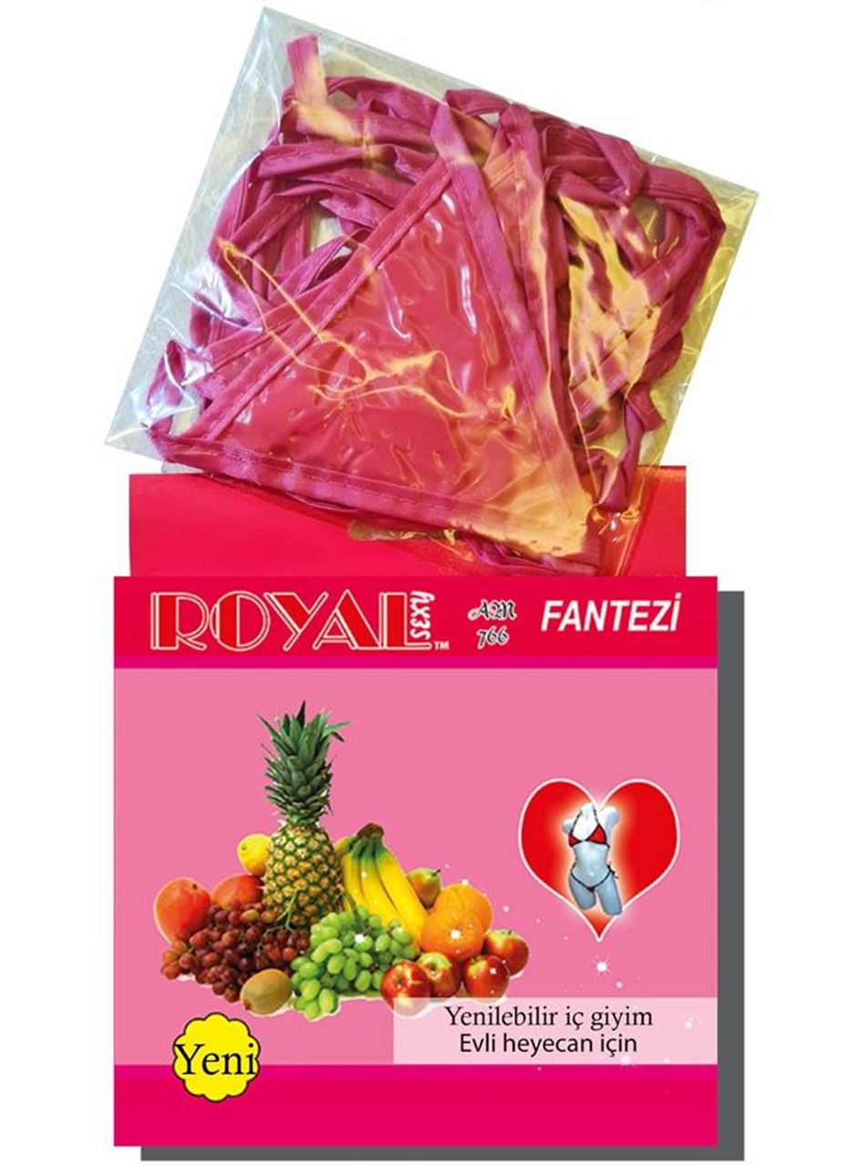 Fantezi Tüketilebilen Yenilebilir Tropikal Aromalı İç Çamaşırı Takımı