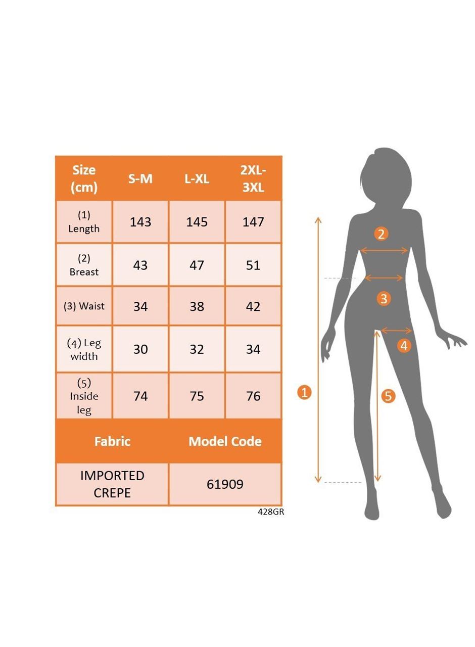 Kadın Uzun Kollu Kruvaze Yakalı Dantelli önünde Toka Detaylı Uzun Ithal Krep Tulum