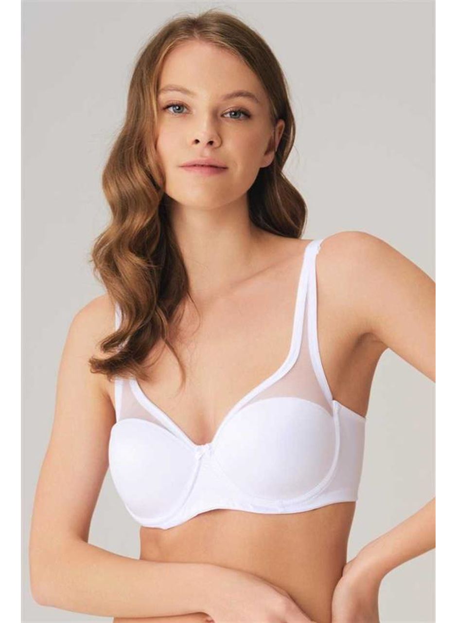 Balenli Desteksiz Dolgusuz Toparlayıcı Yumuşak Süngerli Günlük Klasik Küçültücü Sütyen