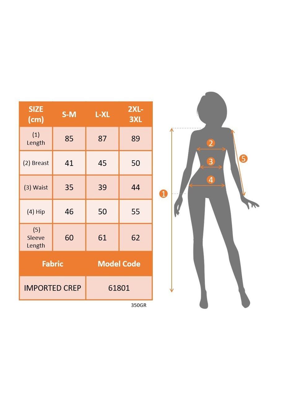 Kadın Uzun Kollu Kruvaze Yakalı önden Düğmeli Kısa Ithal Krep Elbise