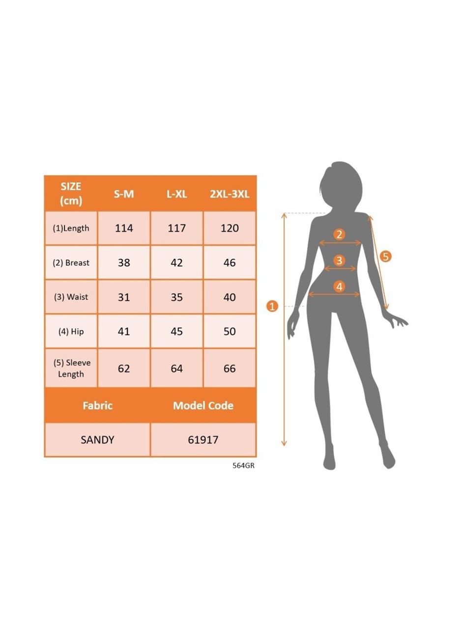 Kadın Uzun Kollu Dantelli Büzgü Detaylı Yırtmaçlı Midi Sandy Elbise