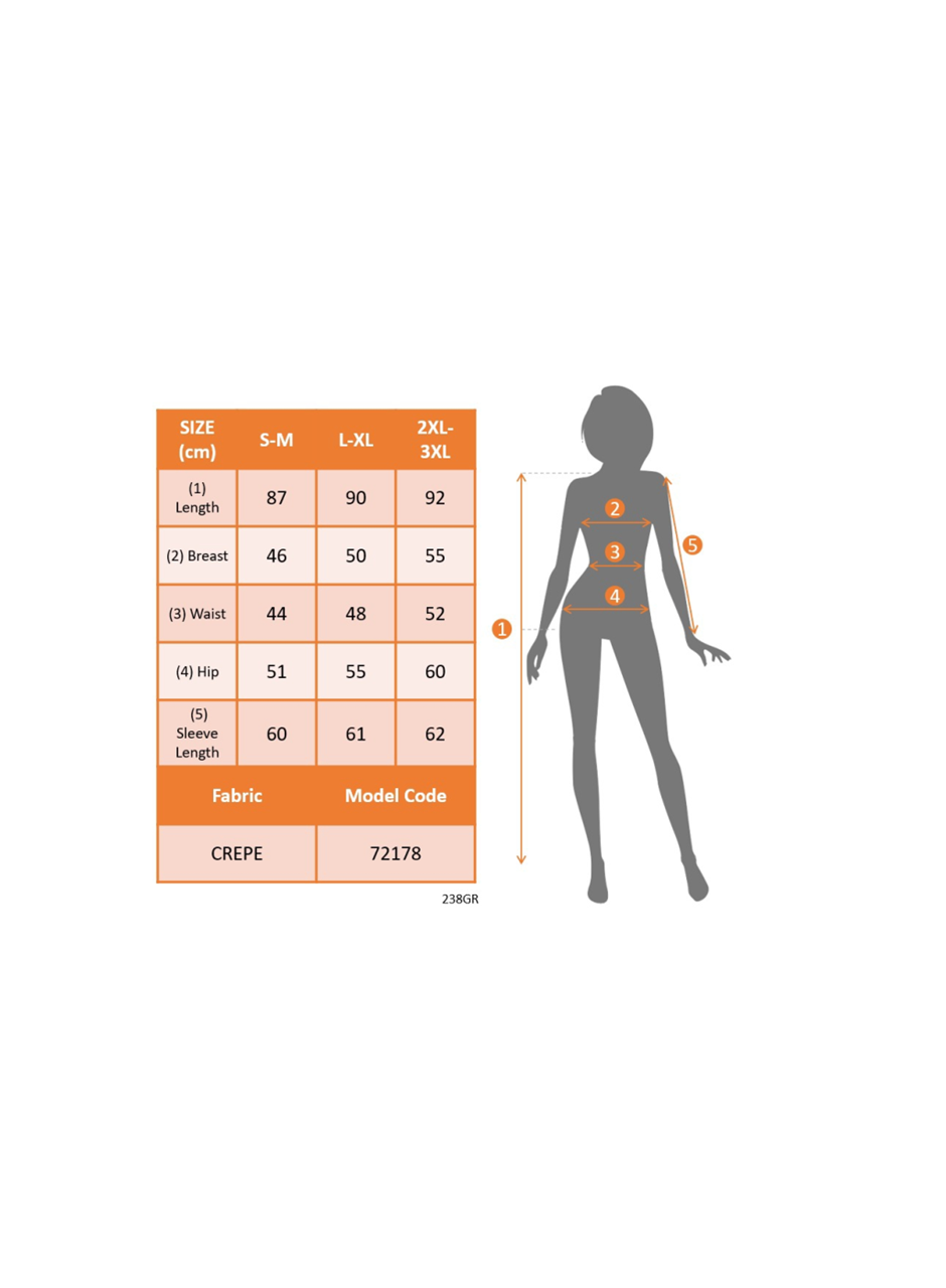 Kadın Uzun Kollu Yuvarlak Yaka Kol Ve Etek Ucu Dantelli Kısa Ithal Krep Elbise