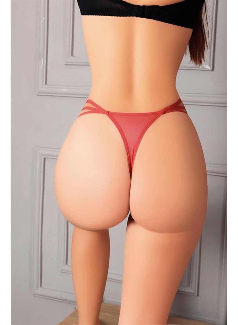 Kiremit Kelebek Desen Tanga String