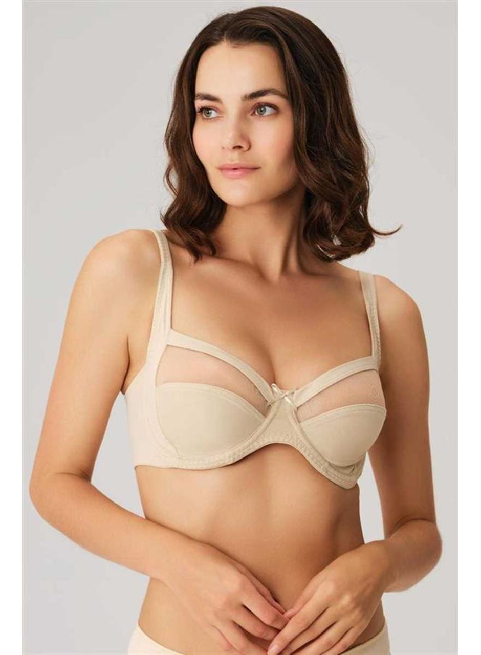 Anıl Kadın Toparlayıcı Balenli Desteksiz Dolgusuz Küçültücü Sütyen (3696)