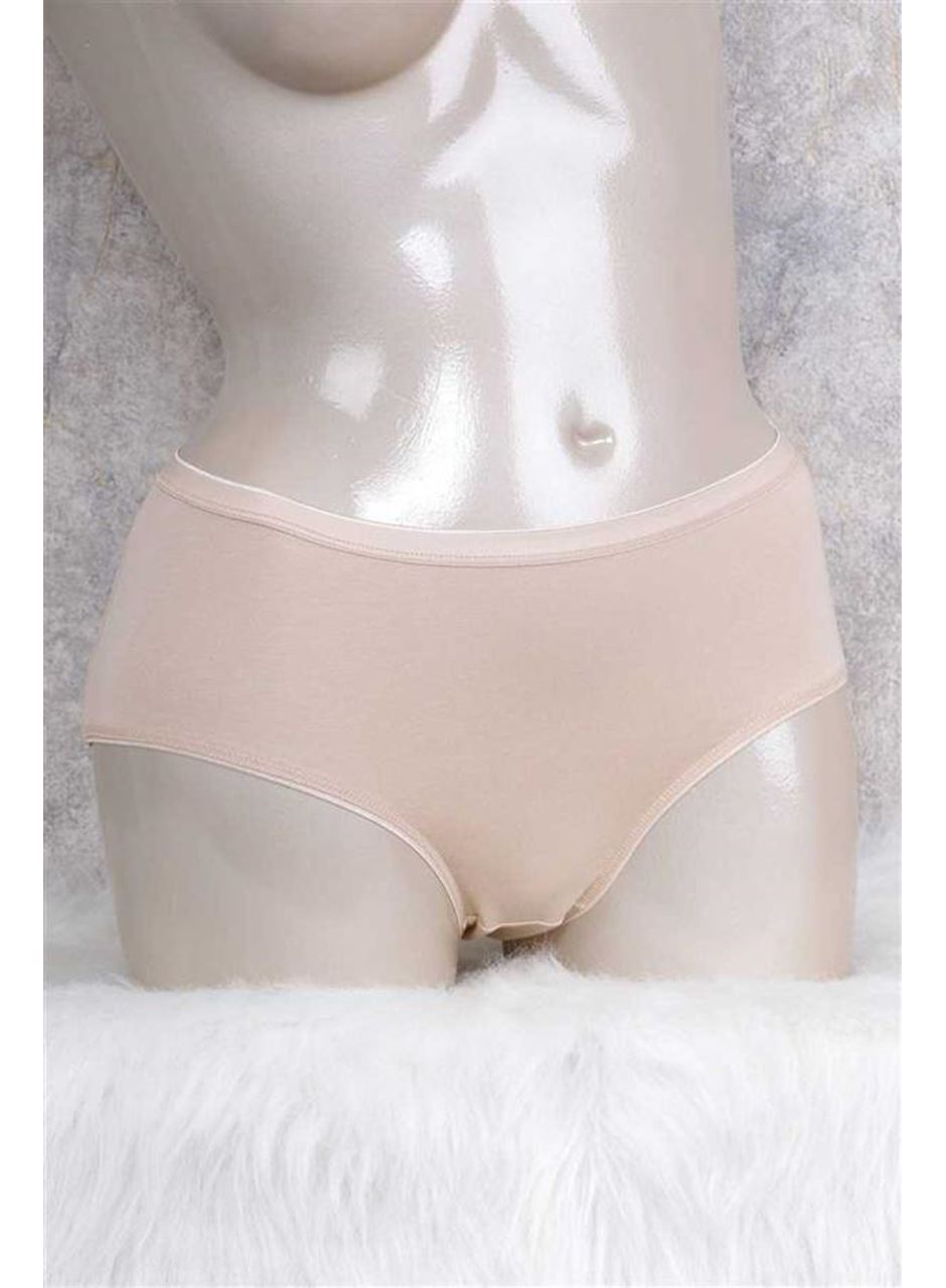 Kadın Pamuklu Orta Bel Geniş Bel Lastikli Slip (2677)