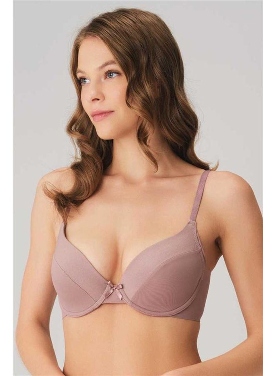 Kadın Balenli Desteksiz Dolgusuz Kol Altı Genişletilmiş Sırtı Yapıştırma Günlük T-Shirt Sütyeni (3781)