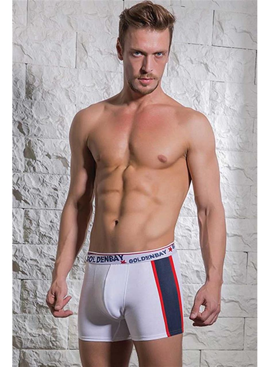 Erkek Modal Yan Şeritli Bokser (1627)