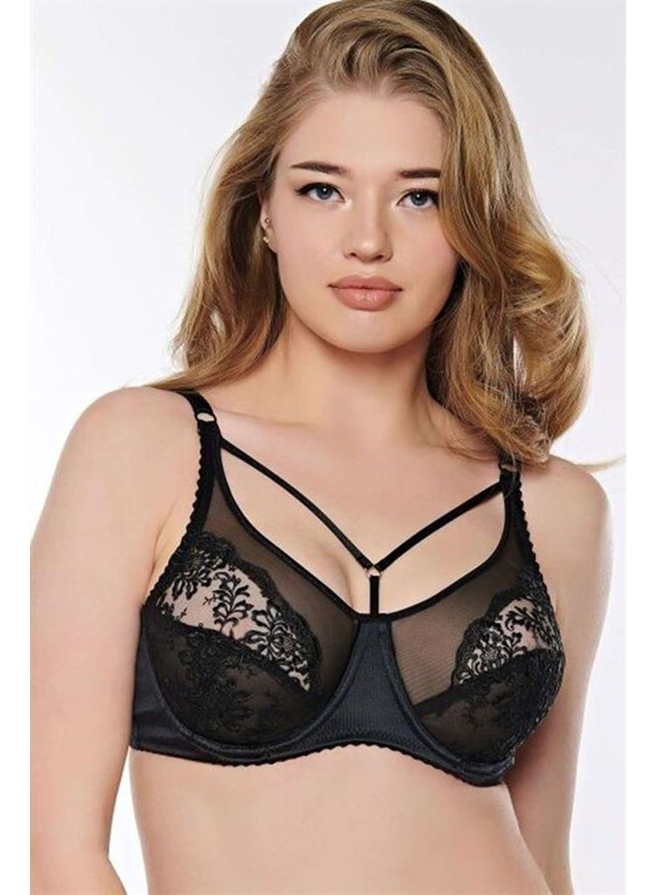 Günlük Çiçek Desenli Desteksiz Balenli İp Aksesuarlı Askıları Çıkabilir Dantel Detaylı Sütyen